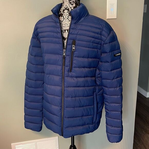 Calvin Klein Packable Water Resistant Jacket NEW - Picture 1 of 7